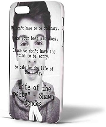 Shawn Mendes Magcon Boys Quotes for Iphone Case (iPhone 5/5s White)