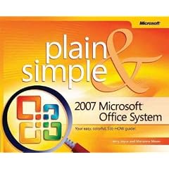 (2007 Microsoft Office System Plain & Simple) By Joyce, Jerry (Author) Paperback on (02 , 2007)