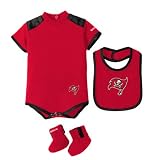Tampa Bay Buccaneers 2009 Newborn Creeper, Bib & Bootie Set
