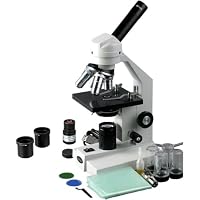 AmScope 40x-2000x Veterinay Compound Microscope + Mechanical Stage + USB2.0 Digital Camera from AmScope