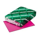 Astrobrights Colored Paper, 24lb, 8-1/2 x 11, Fireball Fuchsia, 500 Sheets/Ream