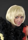 1920's Flapper Girl Blonde Bob China Doll Wig (struts-10693)