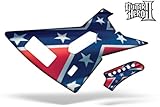 Guitar Hero 2 Faceplate Skin Xbox 360 - (Xplorer Guitar) Rebel Flag
