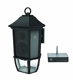 Audiovox Acoustic Research AW851 Main Street Style Lamp with Outdoor Wireless Speaker (Black)