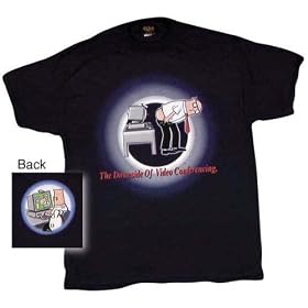Dilbert Video Conferencing Cartoon T-Shirt