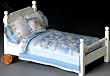 Miniature Blue Ducky Sheet Set Kit by Lindee's Little Linens
