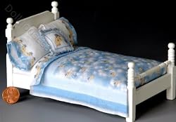 1:48 Miniature Blue Ducky Quilt Kit by Lindee's Little Linens