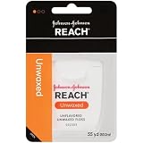 Reach Dental Floss, Unwaxed, 55-Yard Dispensers (Pack of 12)