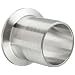 Parker Sanitary Tube Fitting, Stainless Steel 304, Rubber Hose Adapter, 1-1/2" Tube OD x 1-1/2" Hose ID