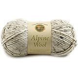 Lion Brand Yarn 822-223D Alpine Wool Yarn, Oatmeal