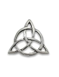 Sterling Silver Celtic Triquetra Blessed Be Pendant Pagan