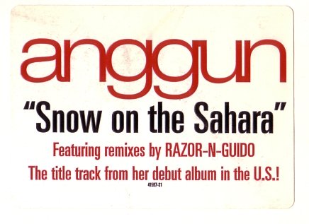 ANGGUN - Anggun - Snow On The Sahara (M - Zortam Music