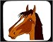 Mouse Pad with mare, horse, animal