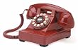 Crosley 302 Red Desk Phone (CR60-RE)