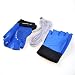 USB 2.0 Cozy Professional USB Heated Winter Hand Wool Warmer Gloves Blue