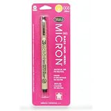 Sakura 30081 Pigma Micron Blister Card 005 Ink Pen, 0.20-mm, Black ~ Sakura