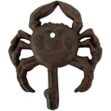 Cast Iron Nautical Crab Hook