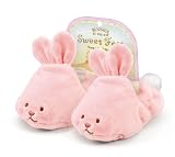 Bunnies By The Bay Blossoms Hoppy Feet Slippers, Pink Bunnies By The Bay Blossoms Hoppy Feet Slippers, Pink