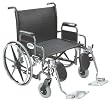 `Bariatric Wheelchair Rem Full Arms 28" Wide