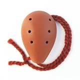 flute Ocarina Flute Pendant with Soft Rope Necklace flute