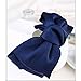 Fashion Sweet Korean Style Big Bowknot Hair Band Bow Headband Hair Accessory Dark Blue
