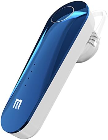Morul NFC Universal Wireless Bluetooth Headset Headphones Earbud ,Wirless Earpiece for Home ,Business Use with Power Indicator for Iphone, Ipad, Ipod, Samsung, Lg, Sony, Android Phone, Tablet --Blue