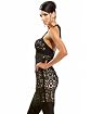 Vampy Lace Halter Dress Product Image