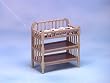 Miniature Oak Changing Table with Pad