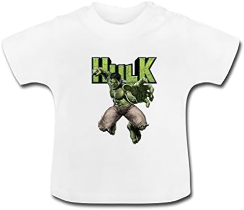 GoGoGing Baby Incredible Hulk Fist Bump Novelty Classic T-Shirt White 24M