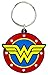 DC Wonder Woman Classic Logo Soft Touch PVC Key Ring