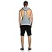 HASIDING Dri Fit Contrast Front Pocket Stringer Gym Hoodie for Men Racerback Tanks Grey L