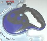 Top Dog Retractable Pet Leash: 26 Foot, for Large Dogs (Blue)