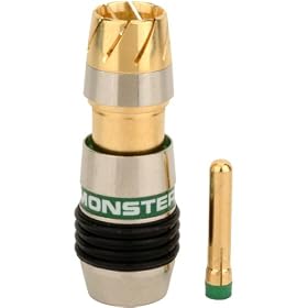 Quicklock™ RG6-QUAD Rca Connectors by C.I. Pro
