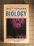 Dictionary of Biology: Derived from the Concise Science Dictionary