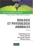 Biologie et physiologie animale : Cours et questions de révision