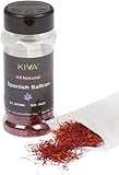 Kiva Gourmet, Spanish Saffron - La Mancha, Premium/200+ Grade (1 Gram Bottle)