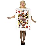  : Playing Card - Queen of Hearts Adult