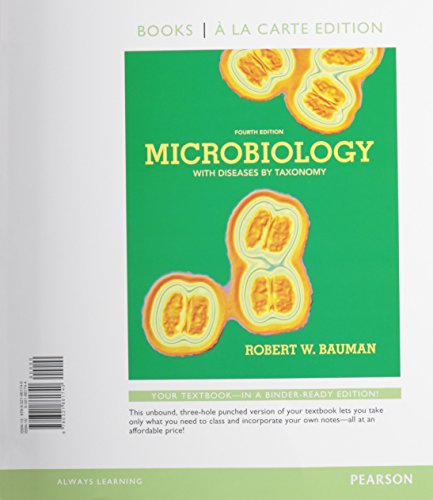 microbiology with diseases by taxonomy books a la carte edition and modified masteringmicrobiology with pearson