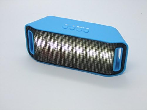 Linkcool Ultra-Portable Wireless Bluetooth Speaker,Powerful Sound with build in Microphone, Works for Iphone, Ipad Mini, Ipad 4/3/2, Itouch, Blackberry, Nexus, Samsung and other Smart Phones and Mp3 Players (Blue)