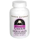Source Naturals Calcium D-Glucarate, 500 mg, Tablets, 120 tablets