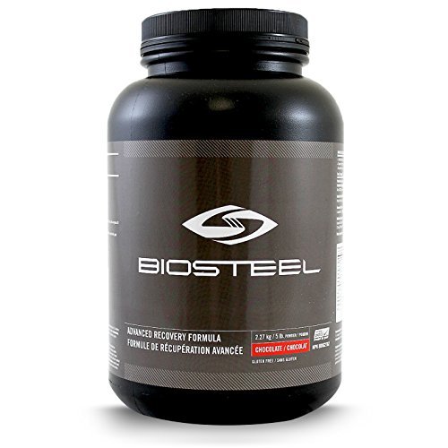 Biosteel Advanced Recovery Formula - Post-Workout Nutrition - Increases Muscle Glycogen Re-Synthesis - Promotes Muscle Protein Synthesis - Gluten Free - Chocolate - 5 lbs