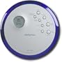 Audiophase Portable CD Player with MP3 Playback and Car Kit - Silver