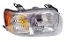 Get Crash Parts Fo2519101 Headlamp Lens/Housing, Passenger Side