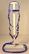 MINIATURE HORSE / SMALL PONY NYLON BRIDLE BLUE