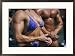 Body builders, both male and female, gather for a 2-day competition on the beach in Venice Photography Framed Art Poster Print by Jodi Cobb, 29x21