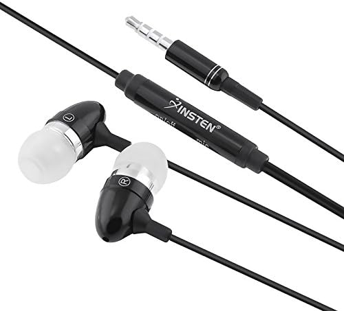 Premium Black 3.5mm Aluminum Handsfree Stereo Headset Headphone Earphone with Built-in Microphone Remote for Apple Ipod Itouch Iphone 2g 3g 3gs Zune Mp3 Player PDA