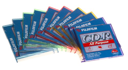 Fuji CDR80 Color 10 Pack in Tray