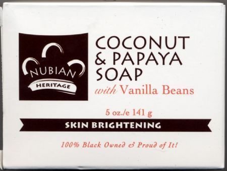 Nubian Heritage Coconut & Papaya Soap