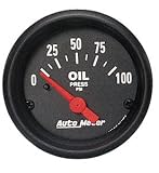 Auto Meter 2634 Z-Series Short Sweep Electric Oil Pressure Gauge