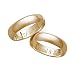 Jewelry : Personalized 14K Gold 4mm. Band with Message Inside